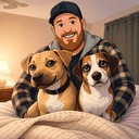 2 Dogs and a Dude RV Specialist LLC logo